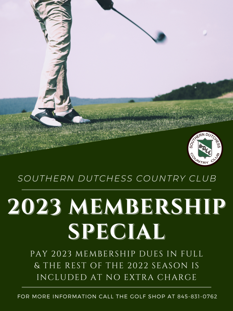 2023 Golf Membership Special